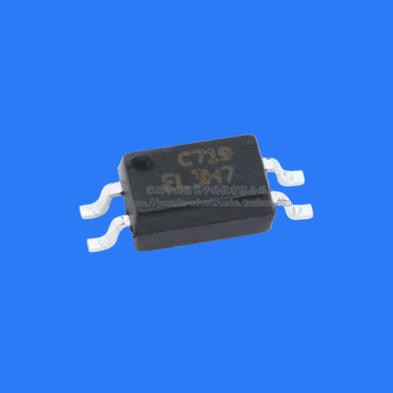 100pcs/original genuine patch EL3H7 C SOP-4 photocoupler chip