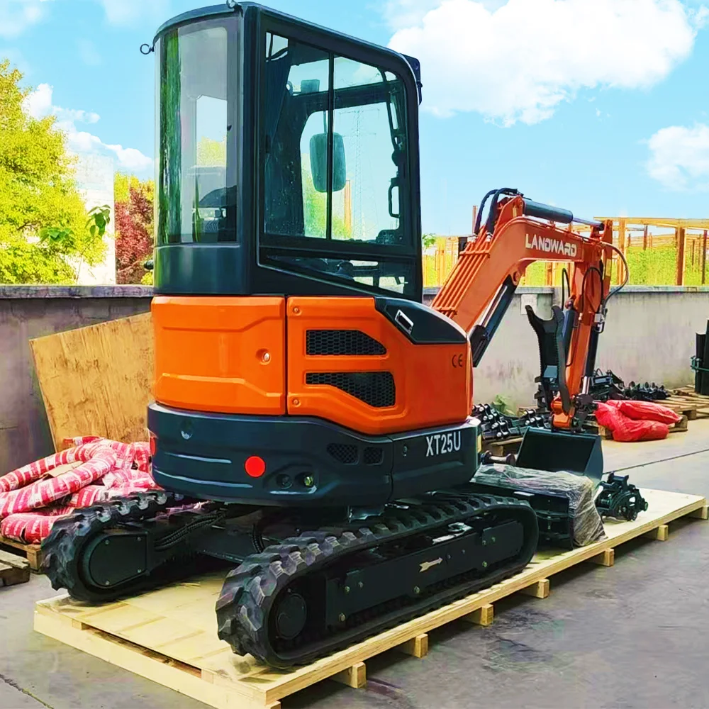 

Kubota Engine Household High Quality Mini Excavator Chinese Agricultural Small Bagger 2.5 Ton Micro Digger Euro 5 EPA Customized
