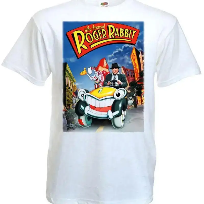 WHO FRAMED ROGER RABBIT 2 Movie Poster T shirt all sizes white
