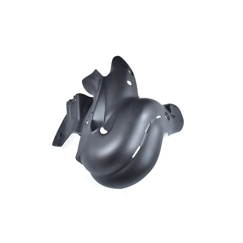 

Suitable Streetfighter V4 V4S Modified Carbon Fiber Exhaust Cover-Border