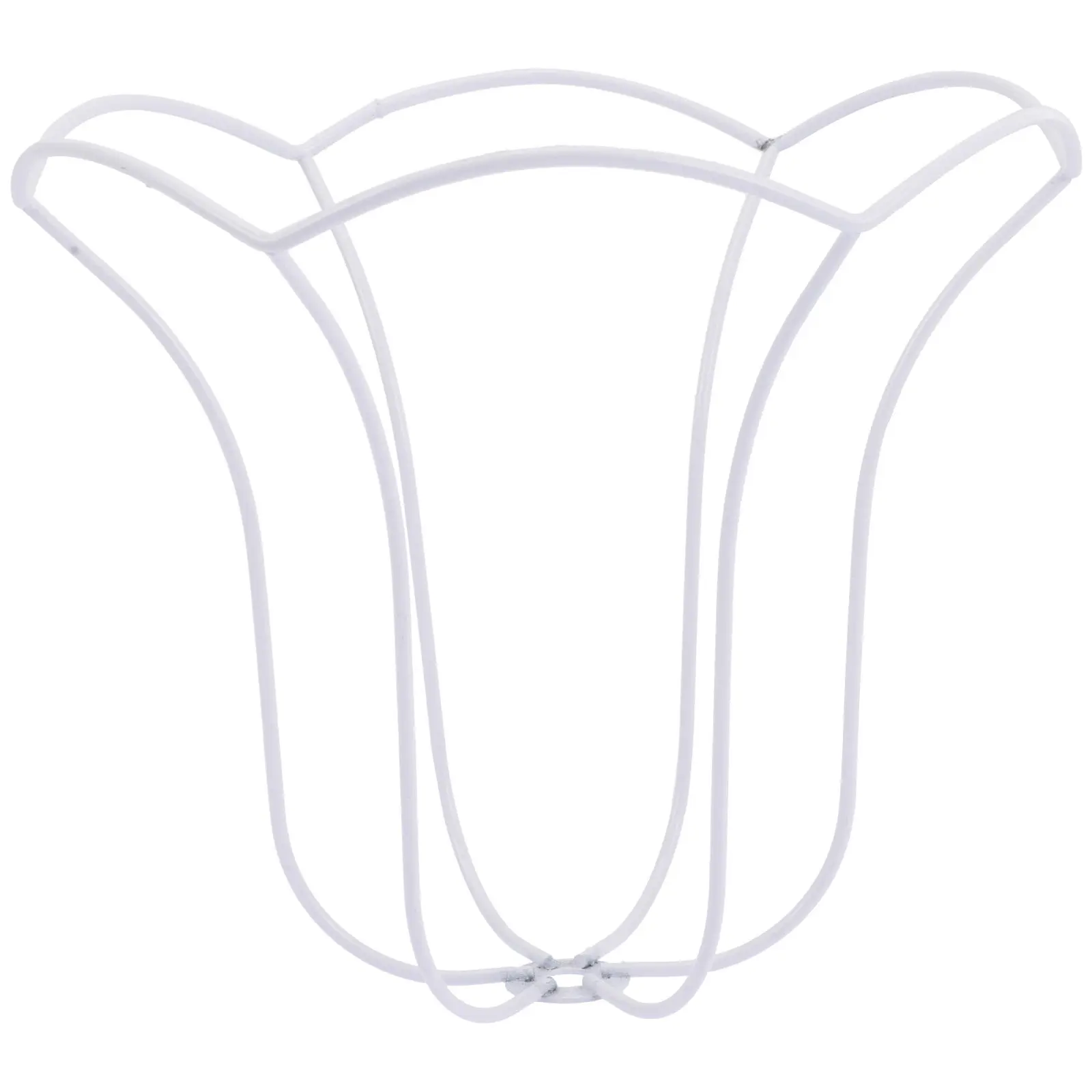 DIY Iron Lampshade Frame Sturdy Lamp Shade Holder for Table Floor Crystal Lamps Chandelier Lighting Decoration