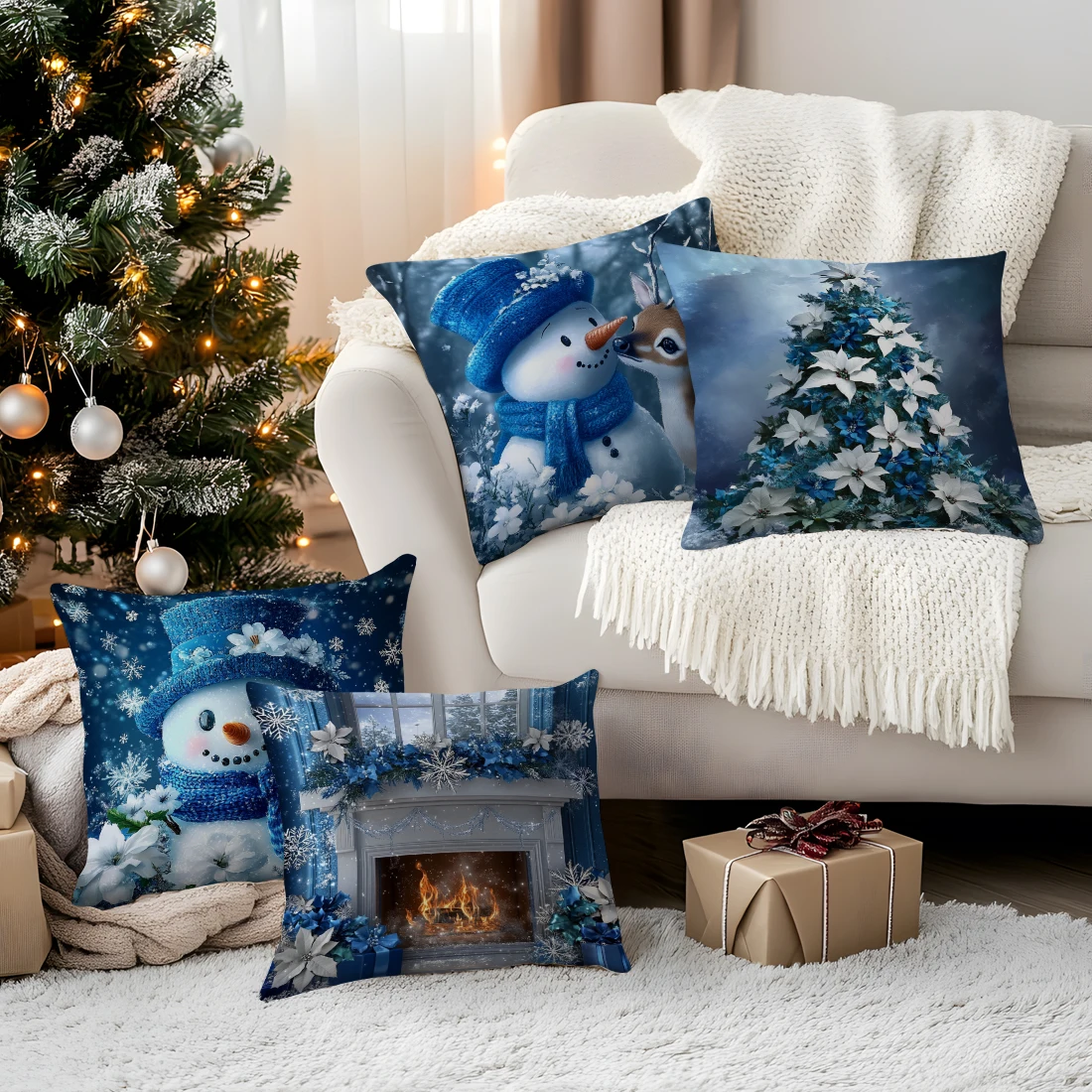 Funda De CojíN De 4… - image