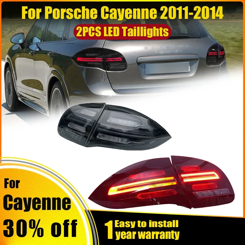 

Car Tail Lights Headlights For Porsche Cayenne 2011-2014 LED Car Tail Lamps Headlamp Daytime Running Lights Dynamic Turn Signals