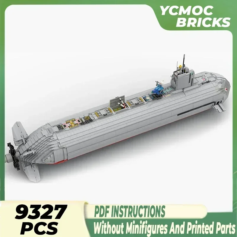 Moc Building Bricks Military Boat Model Thunderstorm Submarine Technology Modular Blocks Gifts Christmas Toys DIY Sets Assembly