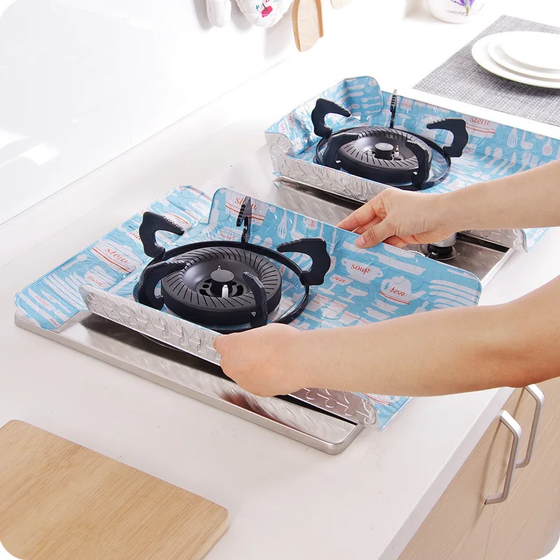 

Gas stove, gas stove oil sticker, stove tinfoil protective gasket, aluminum foil stove mat, round