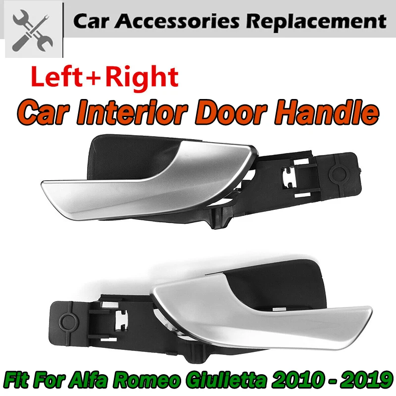 Rhyming Car Front Door Handle Chrome Left/Right Car Accessories 156092167 156092165 Fit For Alfa Romeo Giulietta 2010-2019