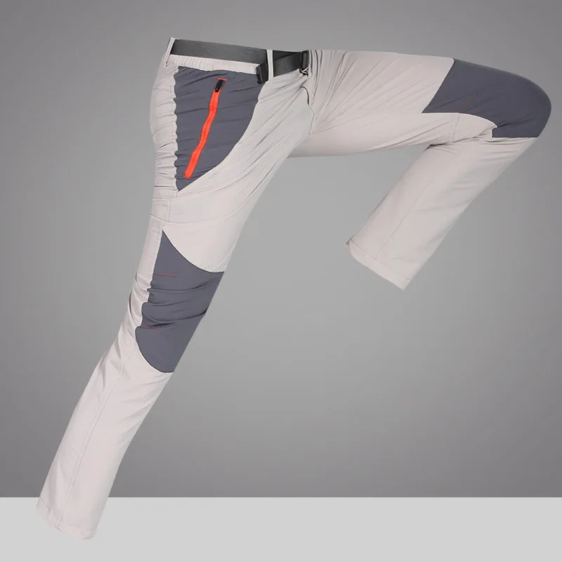 

Thin outdoor quick drying pants, hiking elastic hiking pants, lightweight and breathable men's and women's quick drying pants