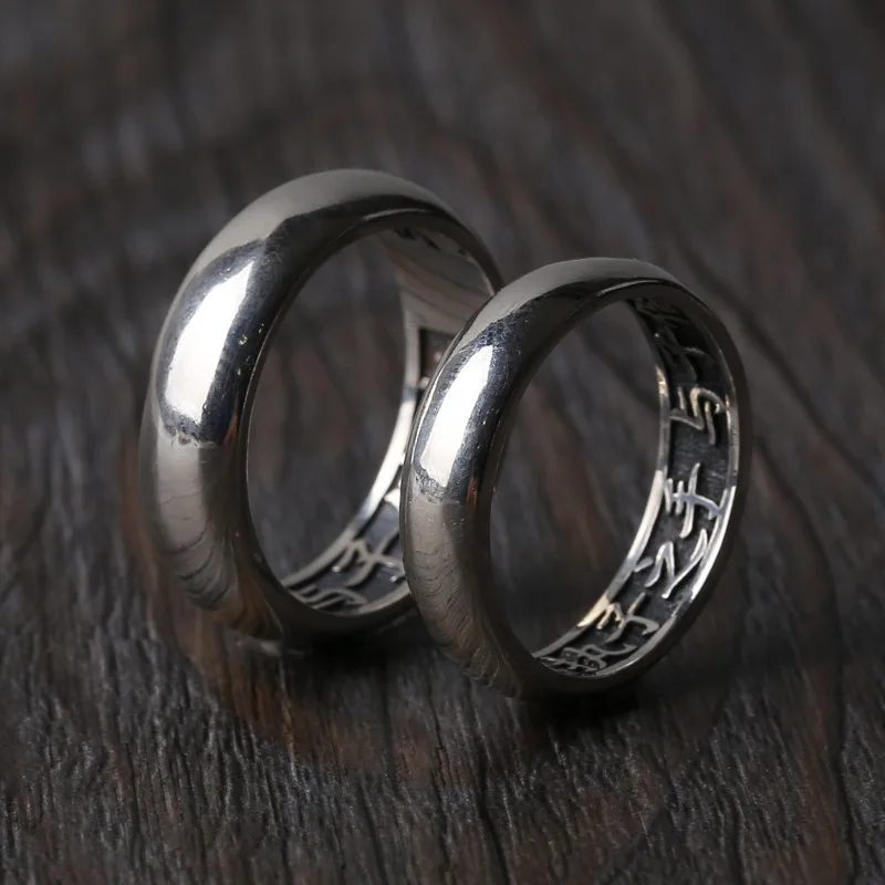 Wholesale S925 sterling silver fashion ornament marcasite ring couple's couple rings holding hand love ring Qixi