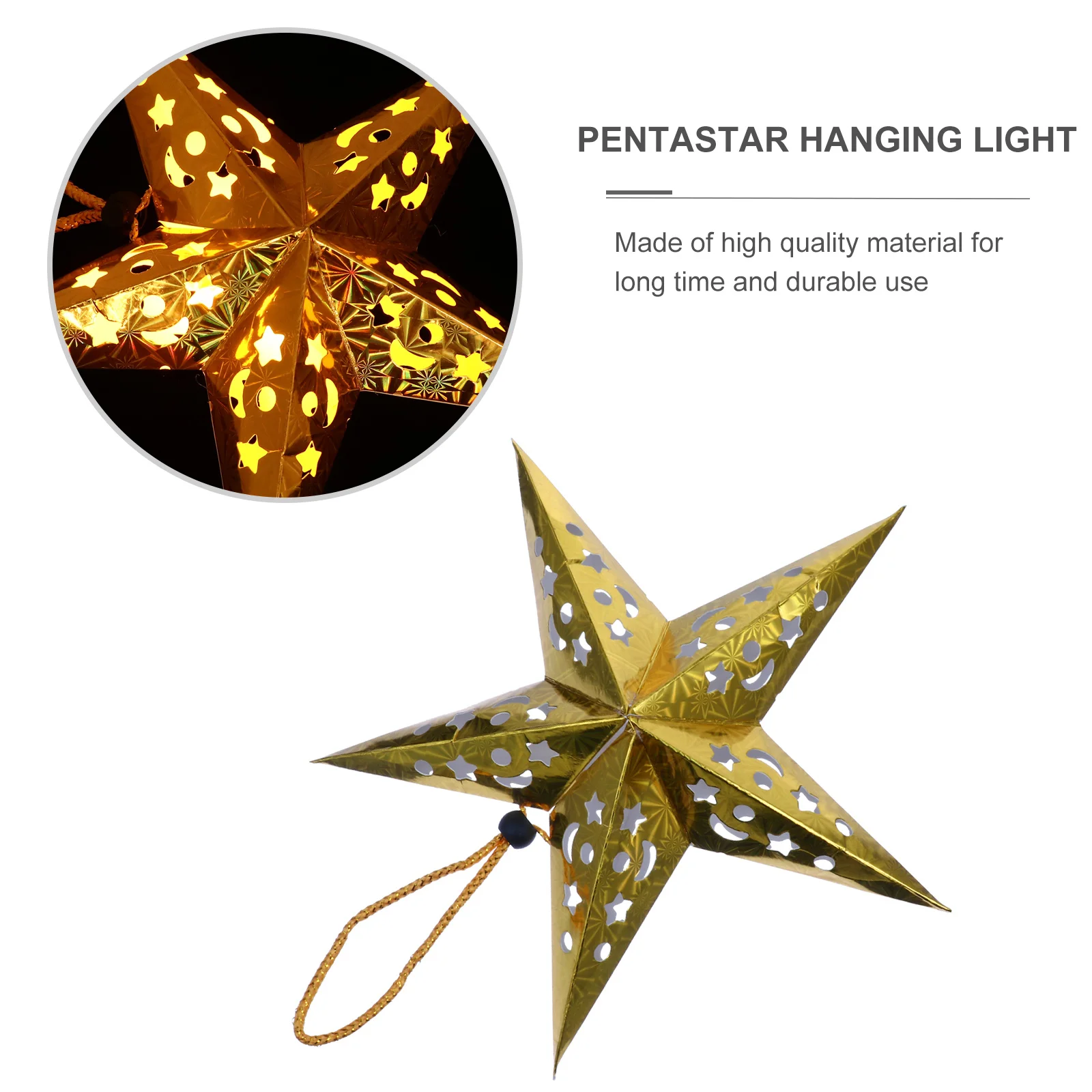 

1Set Hanging Pendant Light Christmas Decoration Party Supplies Xmas Hanging Lamp Home Office Festival Ornament