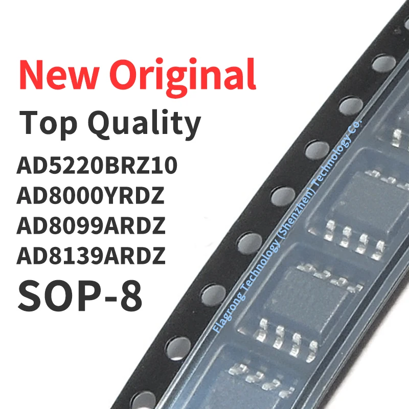 

10 Pieces AD5220BRZ10 AD8000YRDZ AD8099ARDZ AD8139ARDZ SOP-8 Chip IC New Original