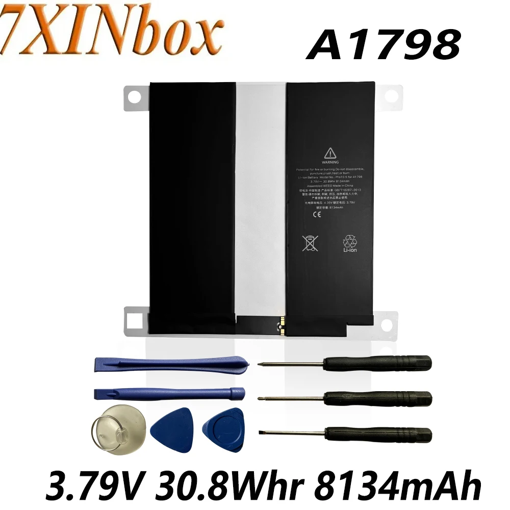 

7XINbox A1798 3.79V 30.8Whr 8134mAh Tablet Battery For iPad Pro 10.5 A1701 A1709