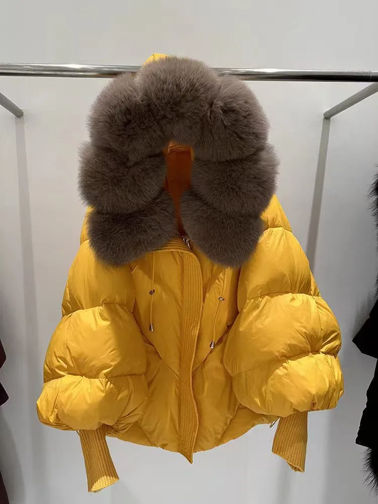 سترة قصيرة بغطاء للرأس جديدة لعام 2025 للنساء، سترة خبز سميكة ودافئة، معطف شتوي فضفاض وتنحيف عصري #3