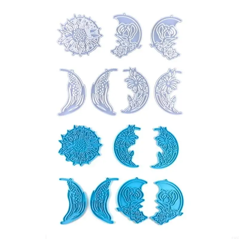 

Moonflower Wall Decoration Mold Wall Hangings Silicone Mold Heart Pendant Mold