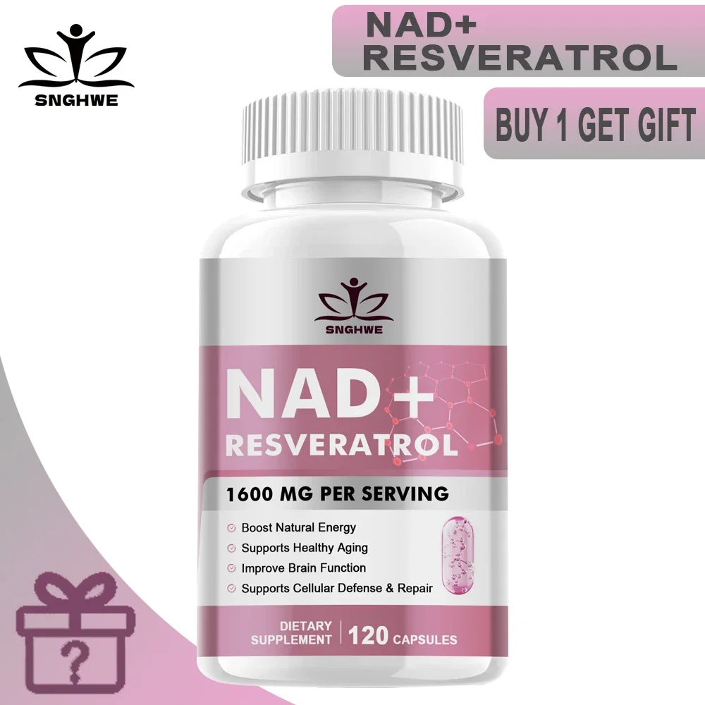 NAD Supplements - Anti-Aging Cell Booster,NAD+ Booster, Nicotinamide Riboside Alternative, Natural Energy & Cellular Health