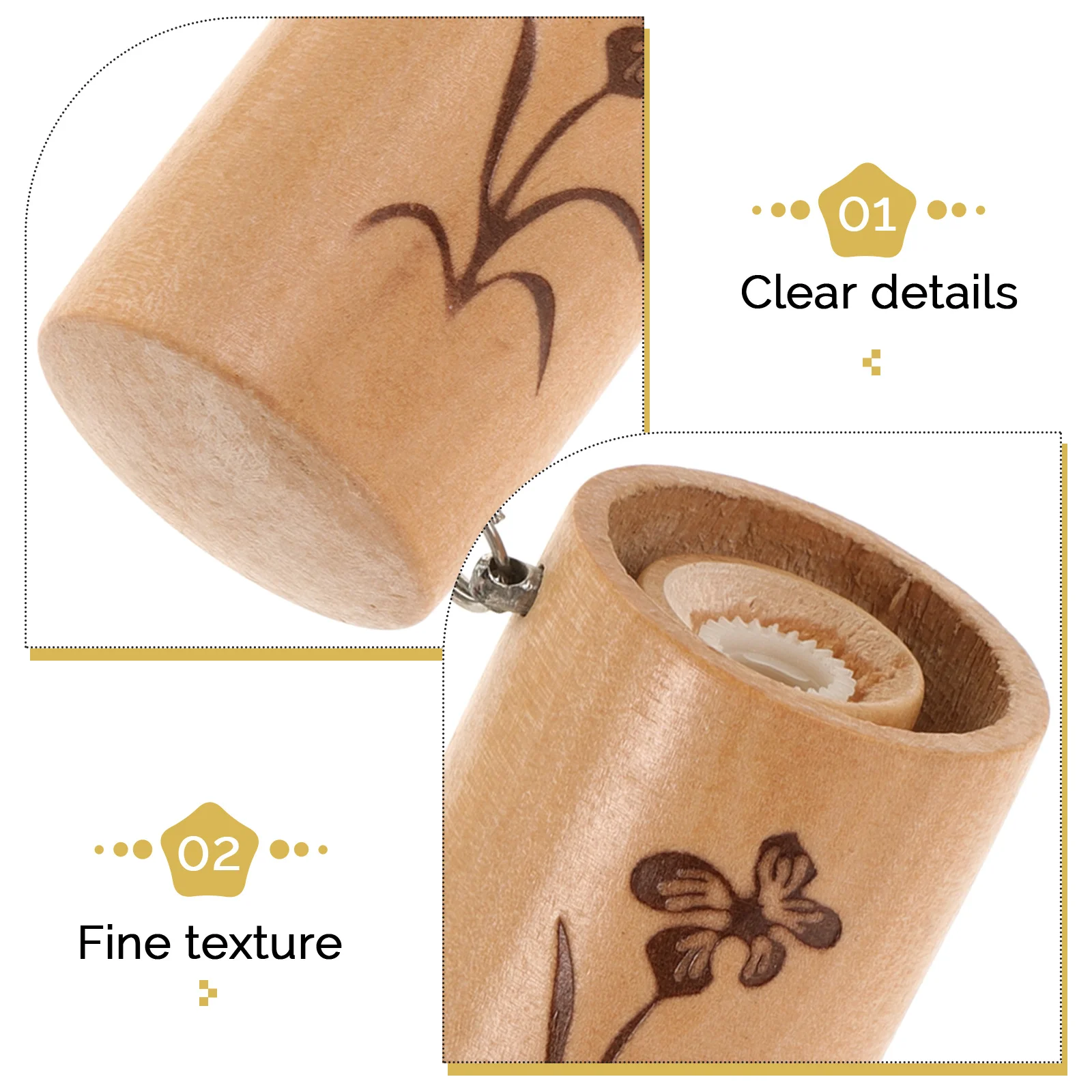 

Umbrella Handle 13-14mm Wood Grips Folding UV Rain Folding Umbrella Handle Daily Use Straight Sturdy Wear Resistant