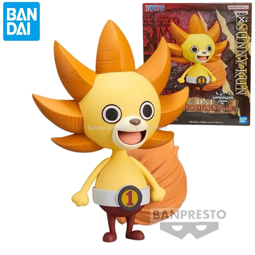 

Bandai Original Banpresto Anime One Piece Film RED DXF The Grandline Men Sunny Kun PVC Action Figure Collectible Model Toys