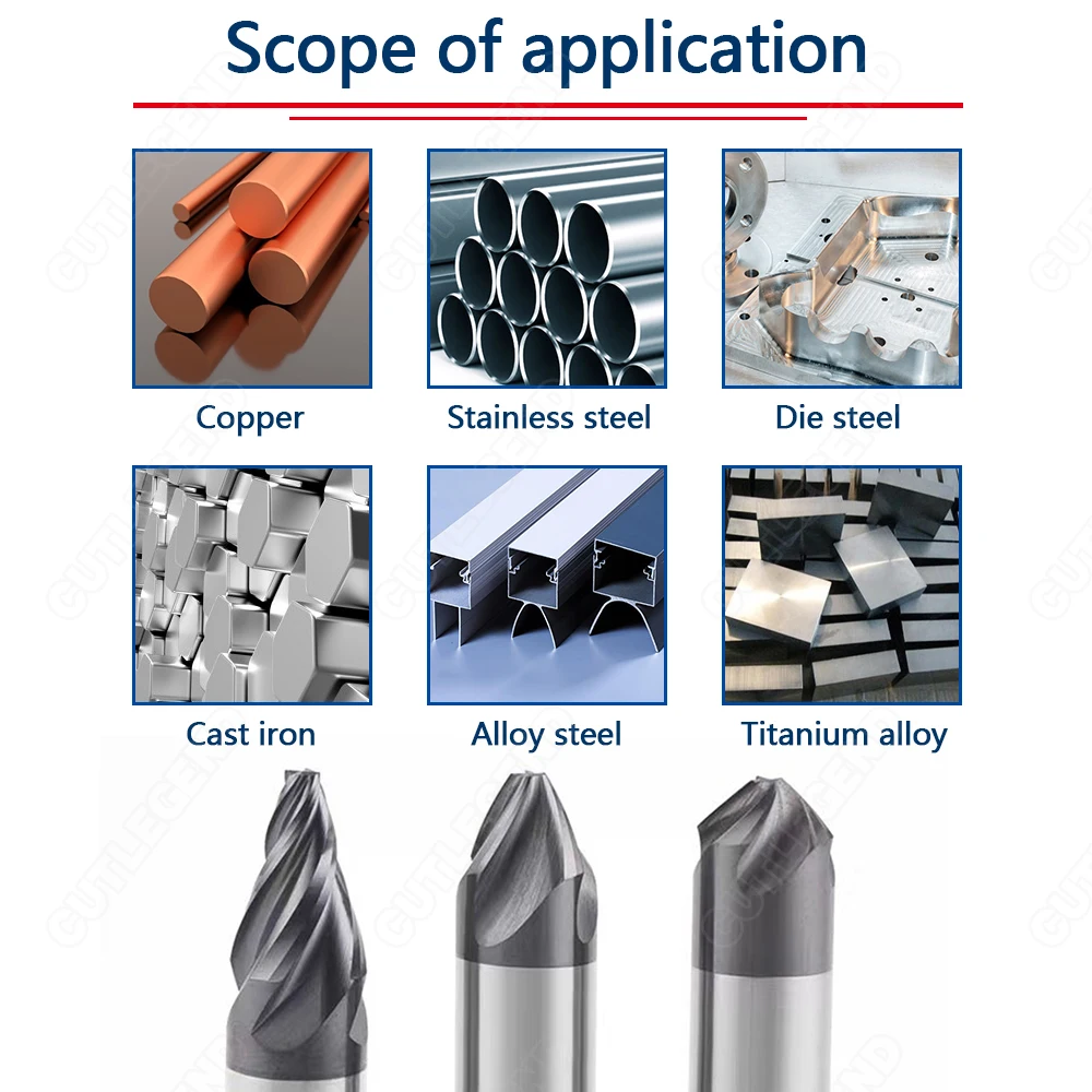 HRC60 Chamfer Milling Cutter 90 Degree 4 Flutes Carbide Corner Countersink Chamfering Mill Deburring 4 6mm Edges V Groove Router