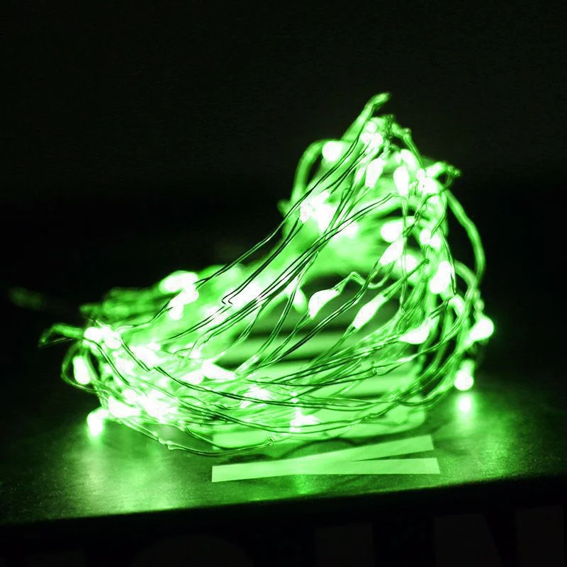 Outdoor LED Copper Wire Lights 8 Modes String Lights Christmas Street Patio Tree Party Wedding House Inner Court Deocration