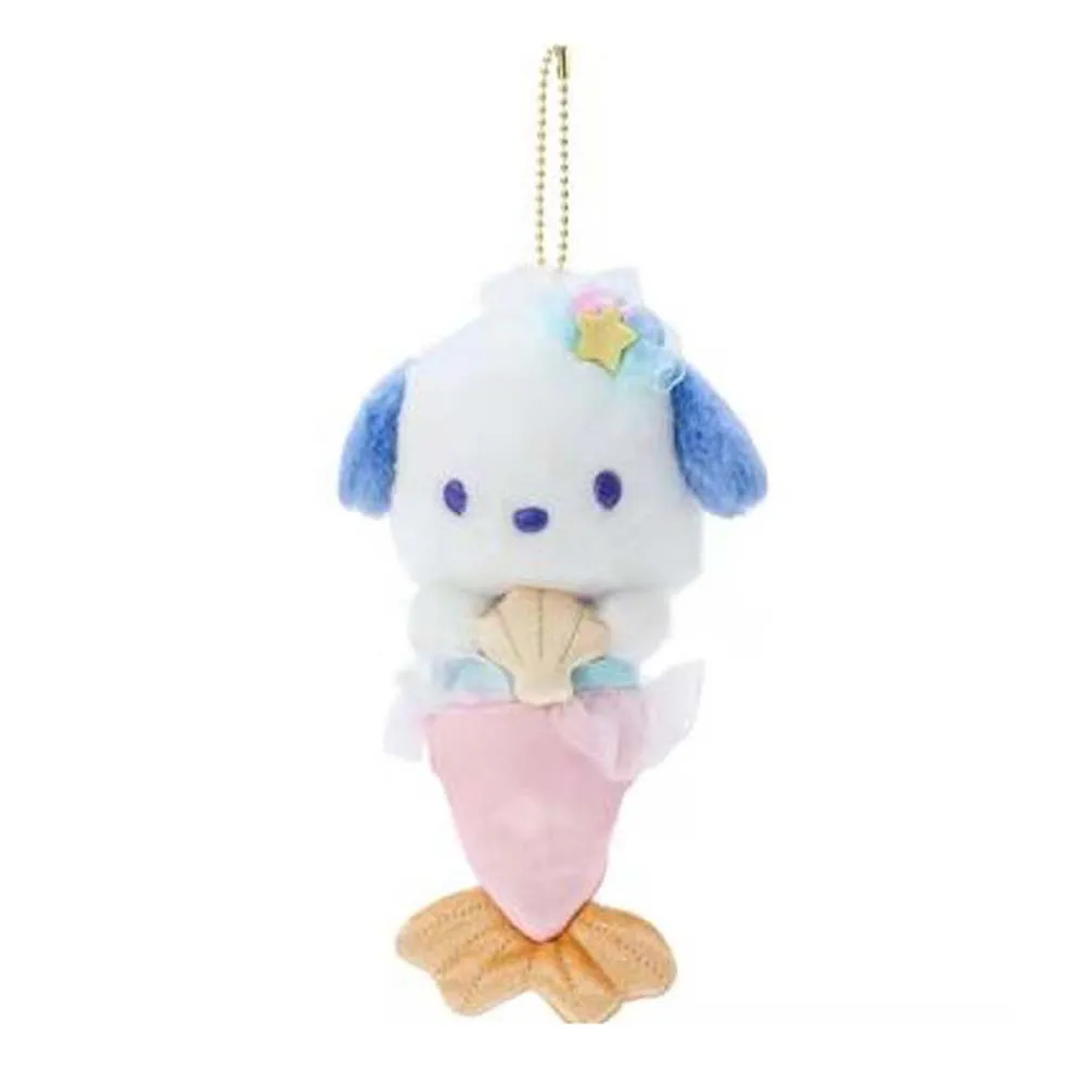 Sanrio Plush Toys Doll Kawali Kuromi My Melody Cinnamoroll Plushie Keychain Stuffed Pendant Accessories Birthday Christmas Gift