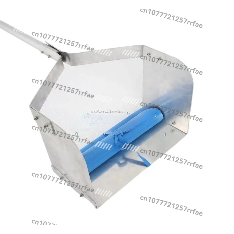 Snow rake and snow scraper with PVC aluminum roof, sturdy and durable, low temperature and high efficiency snow remover