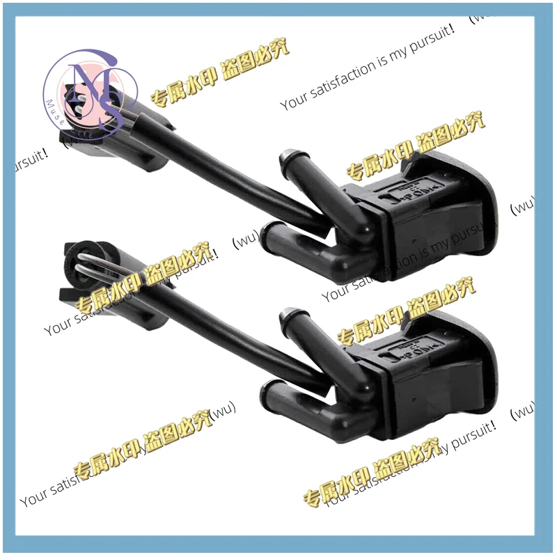 1 Pair for -BMW E39 5-Series 1997-2003 525I 528I 530I 540I M5 Windshield Washer Nozzle Heated Dual Inlet Squirter Jet