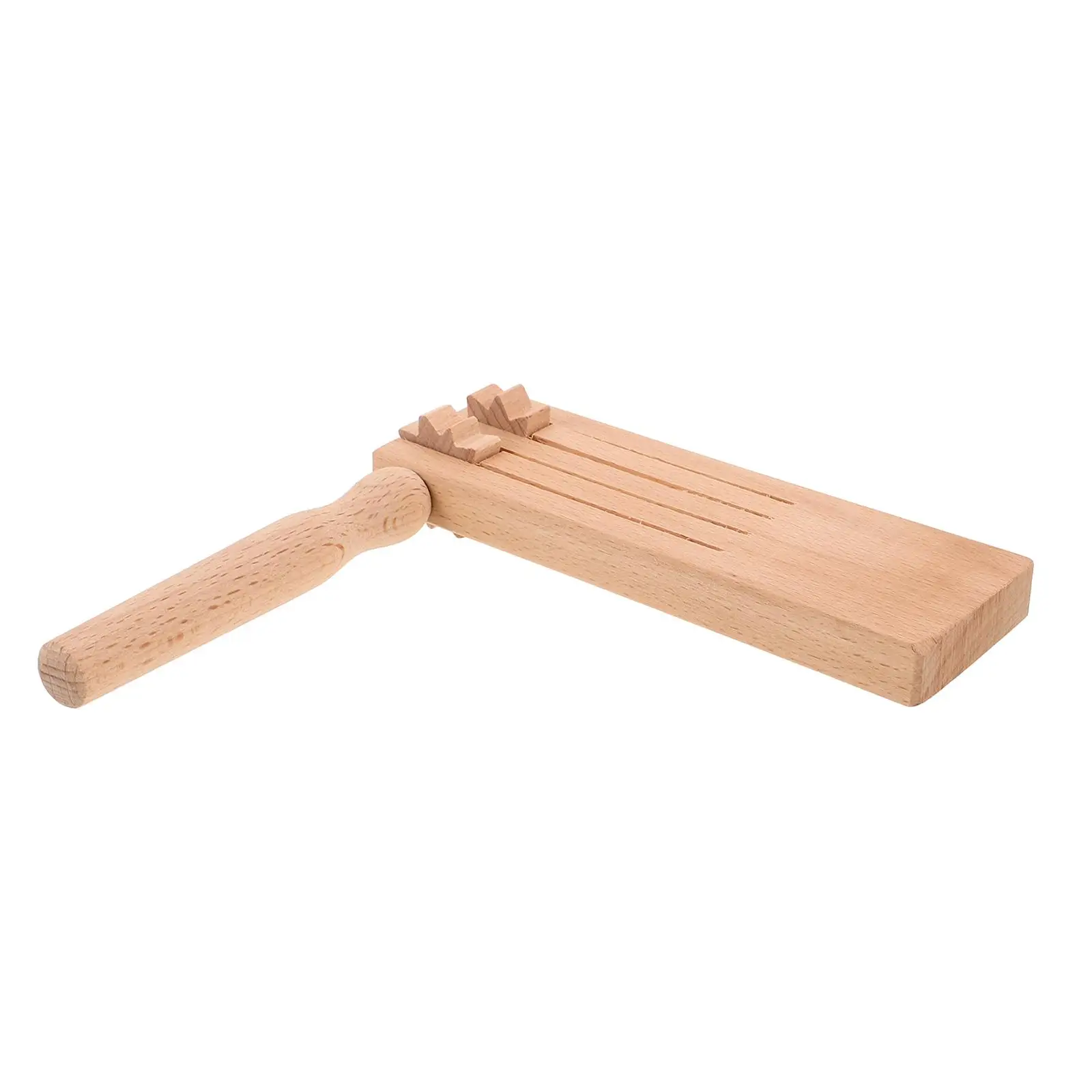

Wooden Soundboard Matracas Noise Maker Preschool Music Toys Orff Instrument Rattle Ratchet Early Education Training Aid Musical
