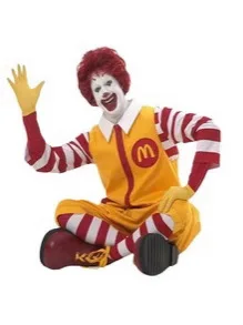 نمط جديد الكبار طفل تأثيري حلي حفلة تنكرية سوترا مهرج شخصية هالوين حفلة مضحك زي المرحلة الملابس شعر مستعار