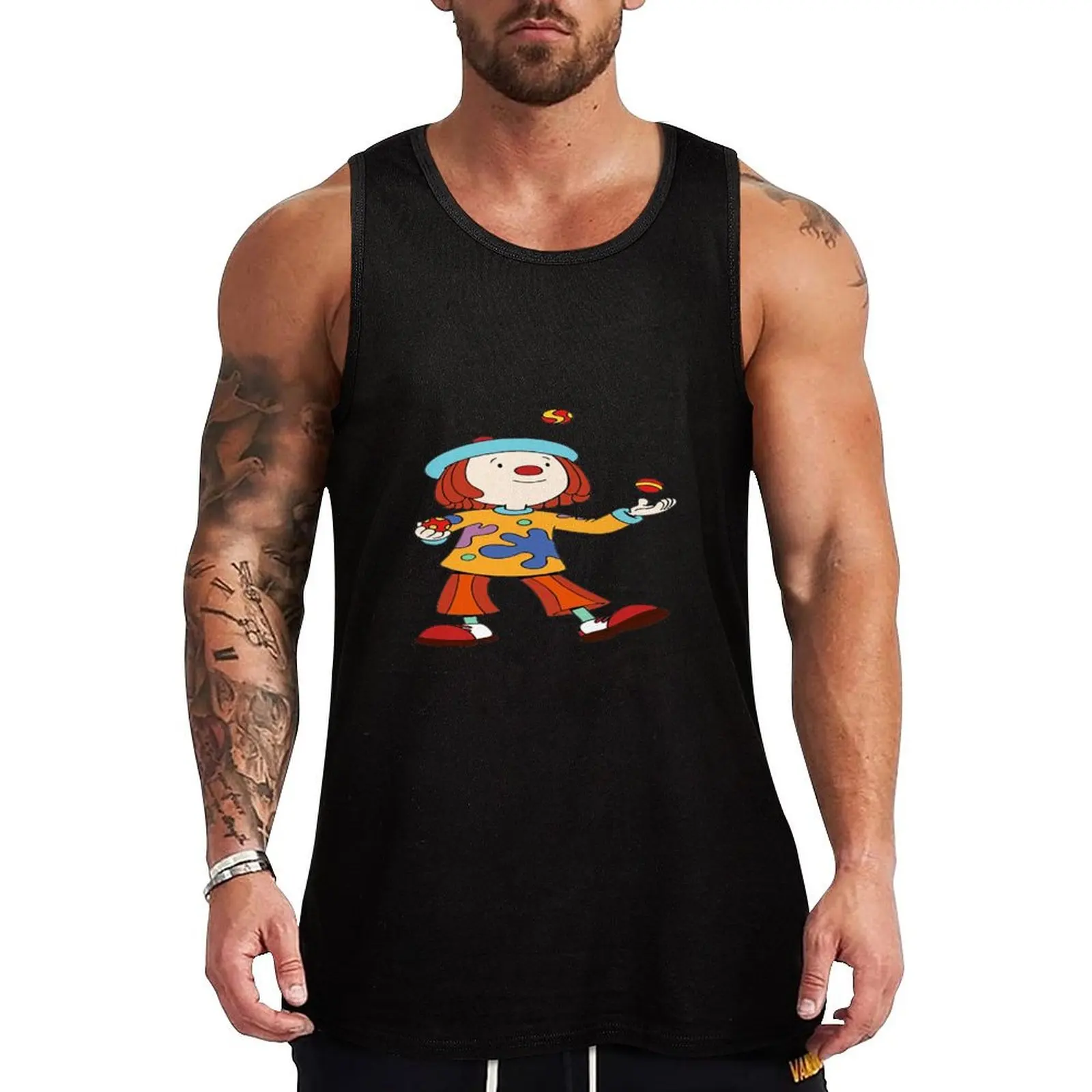 JoJo's Circus Tank Top Soft Casual Tank Top Loose Sleeveless Everyday Shirt
