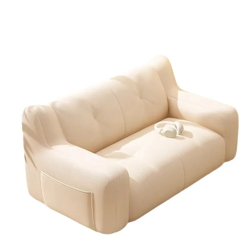 Lazy sofa bedroom small apartment single double bedroom small sofa reclining sleeping rental sofa nest chair