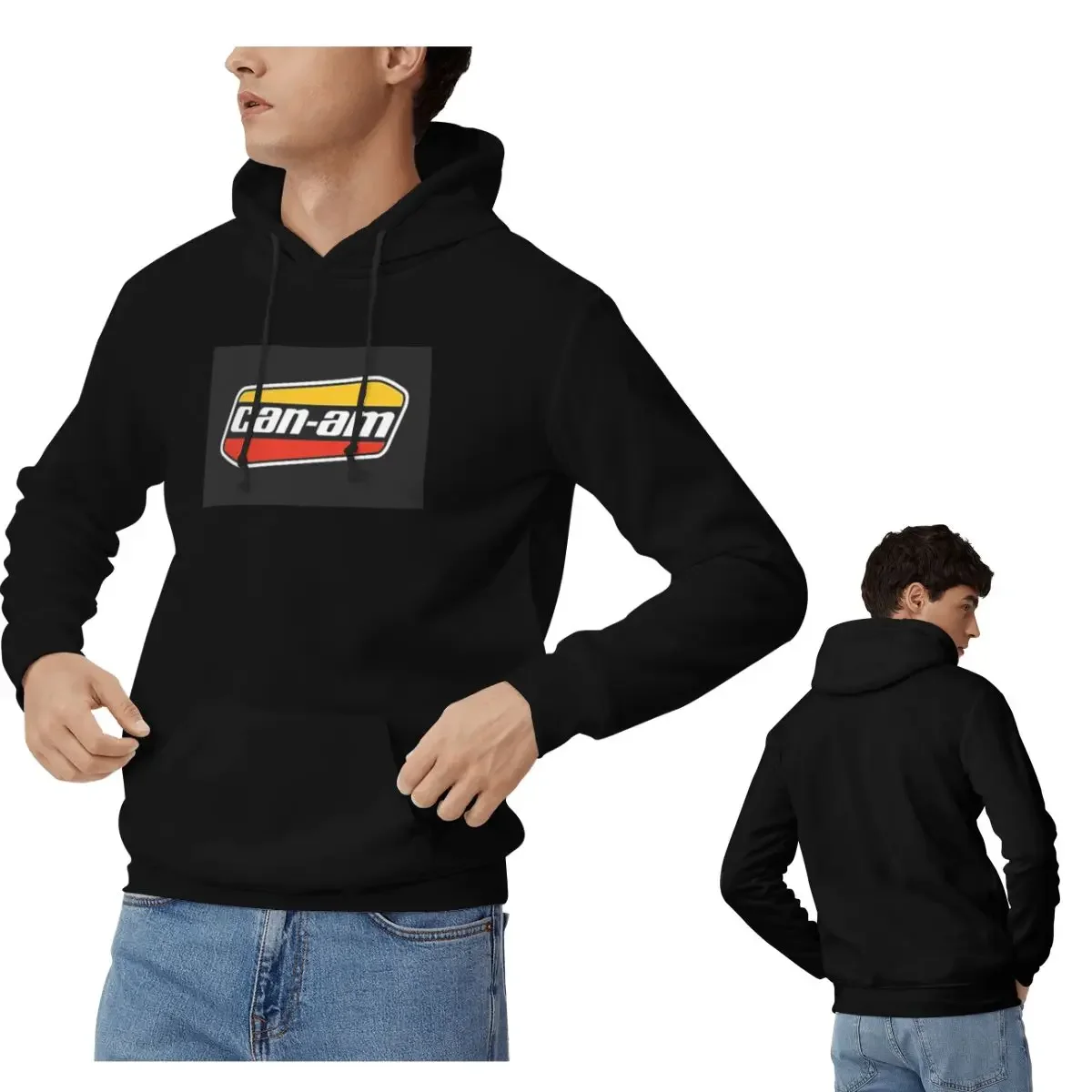 

Can-Am BRP мотоциклетные толстовки для мужчин и женщин, повседневные пуловеры, толстовки в стиле Харадзюку, одежда с длинными рукавами, осень-зима