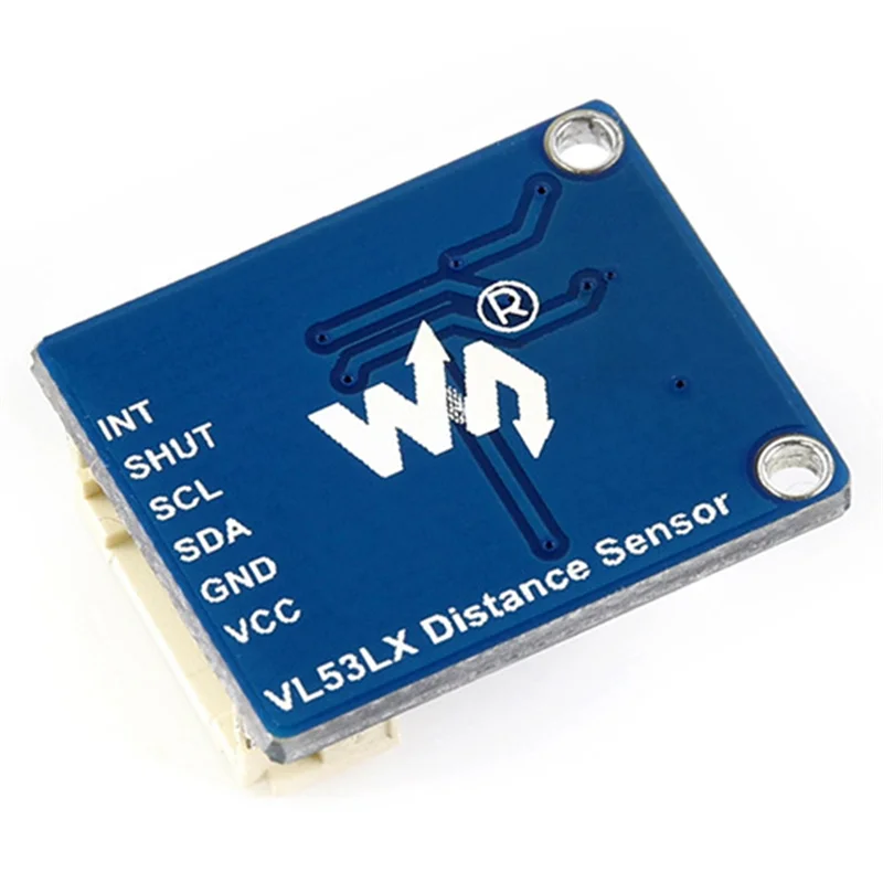 Módulo de sensor de alcance Waveshare Tempo de voo Interface I2C Sensor de alcance preciso (VL53L0X 2M)