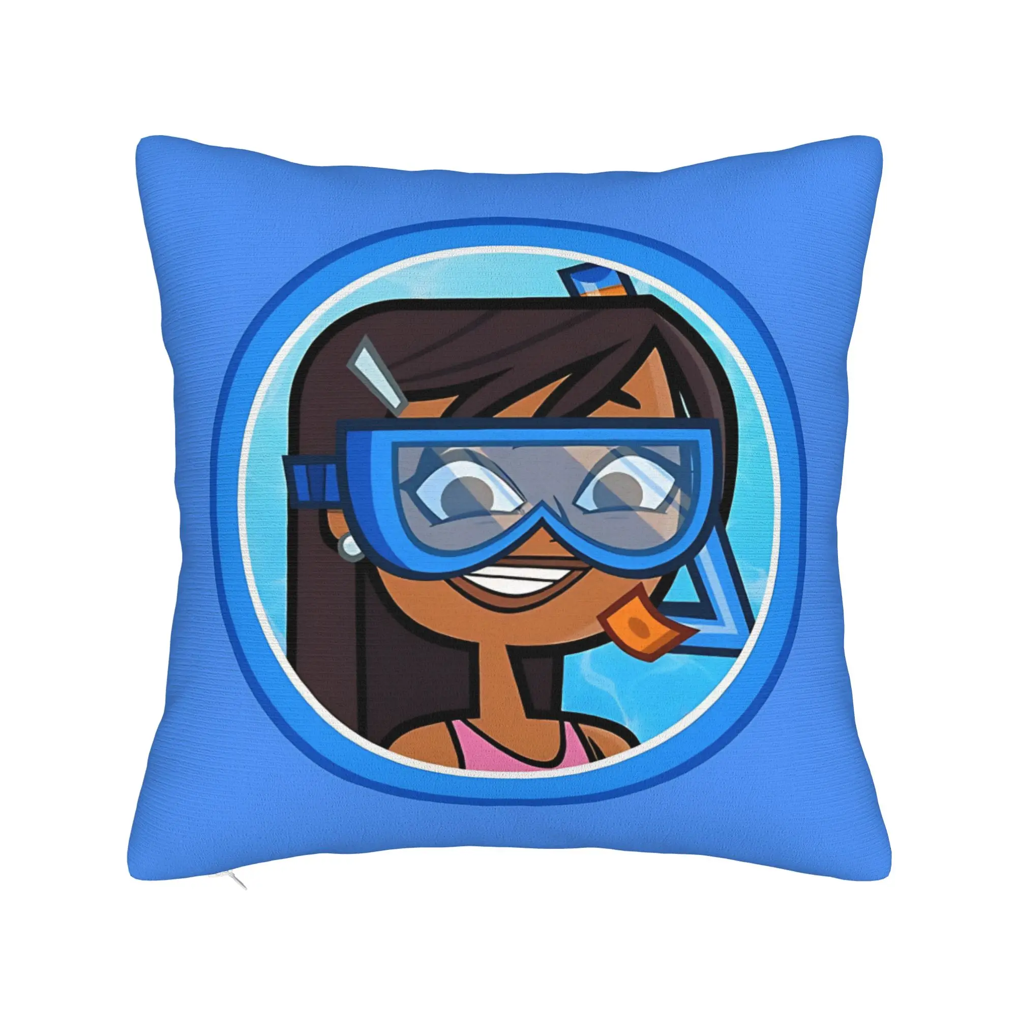 Totals Dramas Reboot Snorkeling Priya Square Pillow Cases  Cushion Cover Novelty Polyester Decor Pillowcover for Car 18