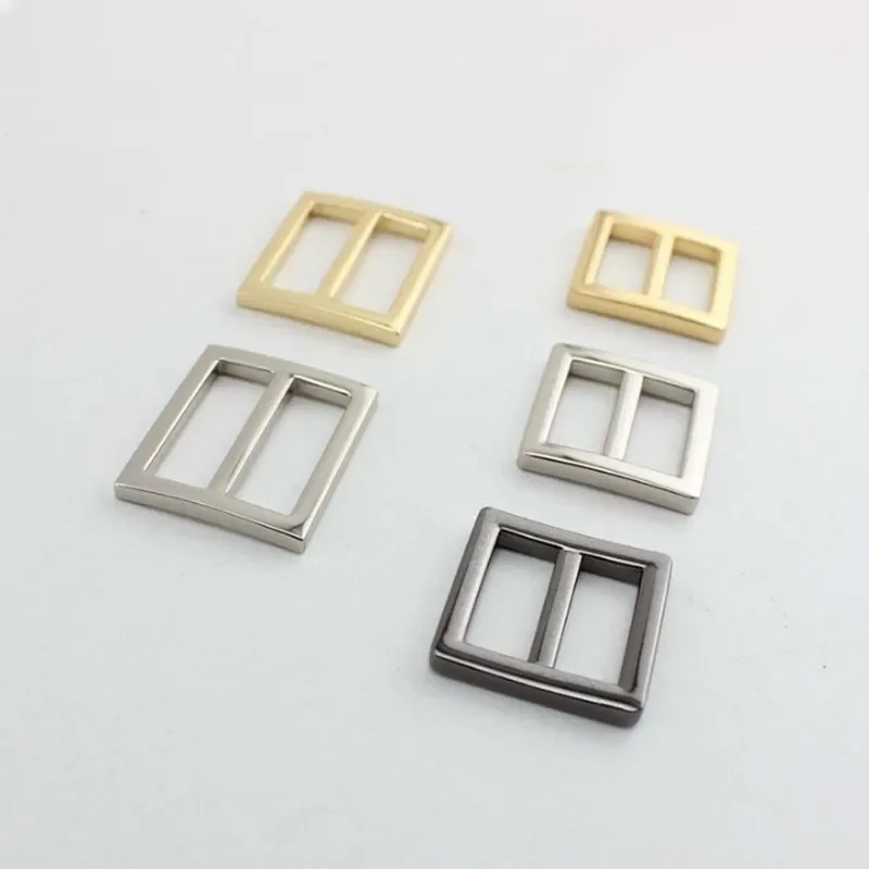 19mm 26mm 32mm 38mm High quality Handmade Bags Strap Handbags Shoulder Strap Adjusted Edge Slider Square Buckle Bag Hardware