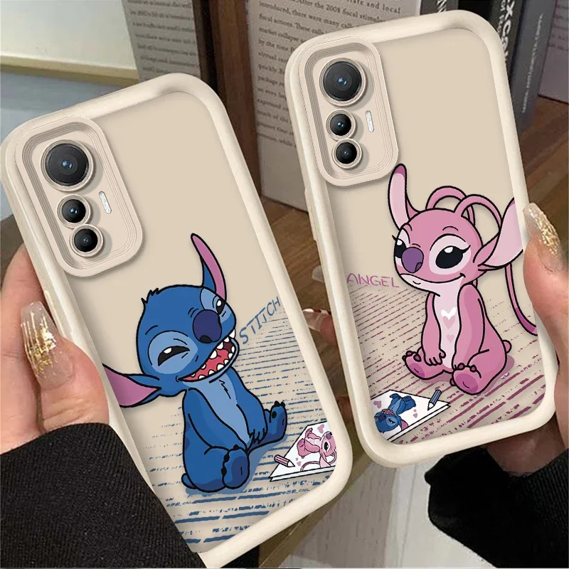Funda de teléfono de punto de dibujos animados de Disney para Xiaomi Mi 15 Ultra 14 13 12 12S 12X 11 Lite 5G NE 13T 12T 11T 14T Pro cubierta trasera a prueba de golpes