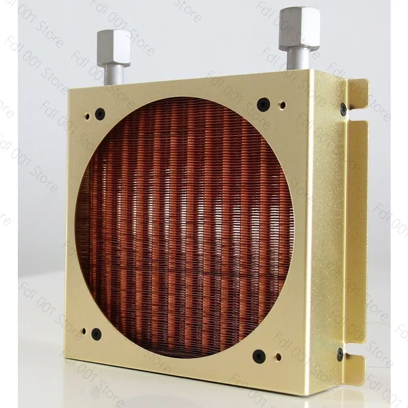 High Power Copper Profile Heat Sink for Water Heat Dissipation in Electrolytic Cell Industrial Cooling Equipment
