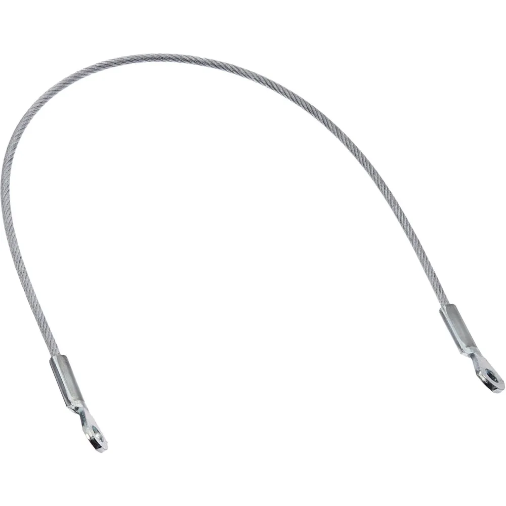 

US Shipping 17.15 Inch Truck Tool Box Door Lanyard Cable PVC Coated Galvanized Steel Universal Fit for Drop Swing Doors