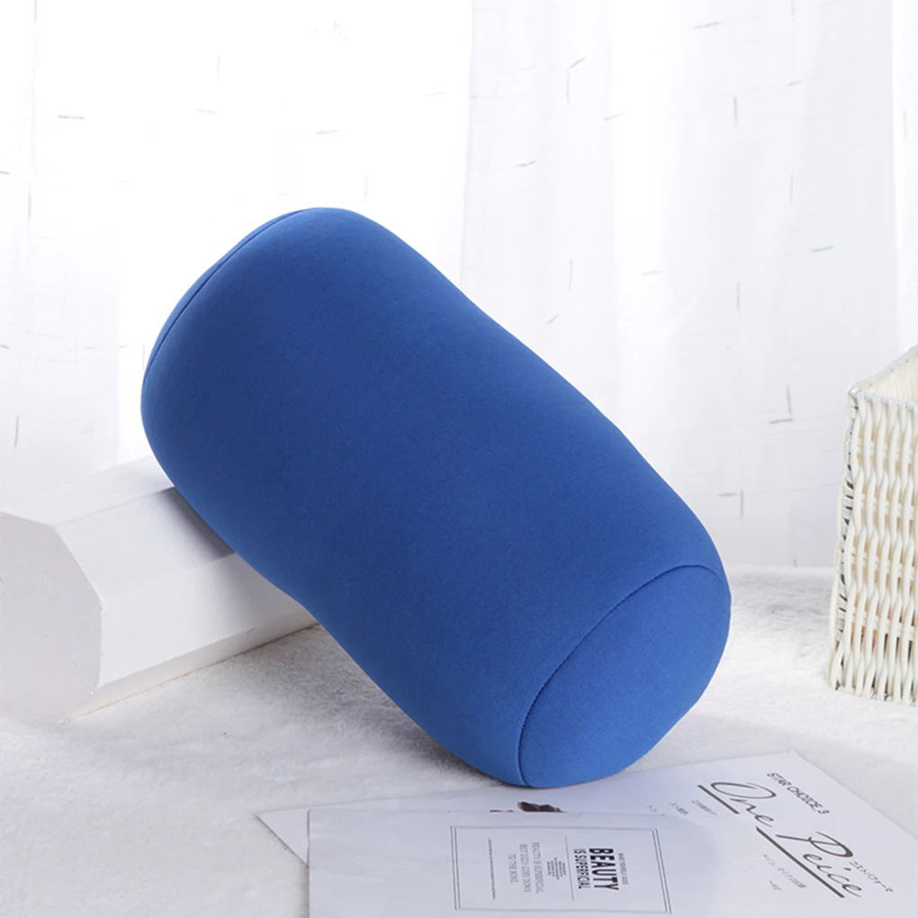 Microbead Back Cushion For Stress Relief And Breathable Comfort Travel Home Sleep Neck Support green