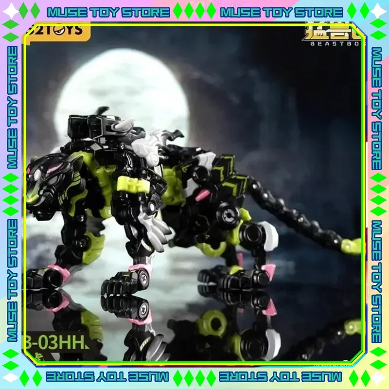 Disponibile 52TOYS Transformation INFINITYBOX Serie IB-03HH Black Tiger Edizione Limitata Mecha e Action Figure Deformabile a Cubo