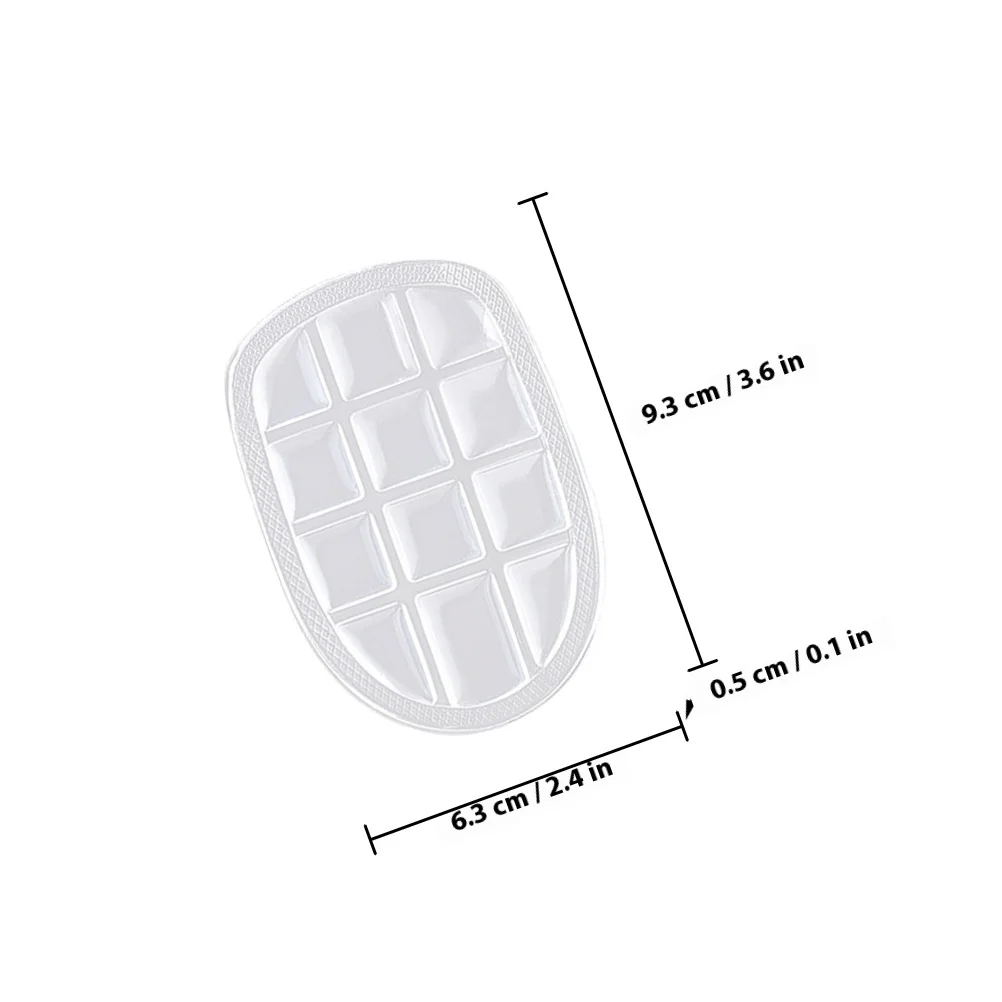 3 قطعة منصات كعب تنفس تدليك النعال لتخفيف التعب إدراج حذاء وسادة قبضة كعب دعم لأحذية رياضية عالية الكعب #4