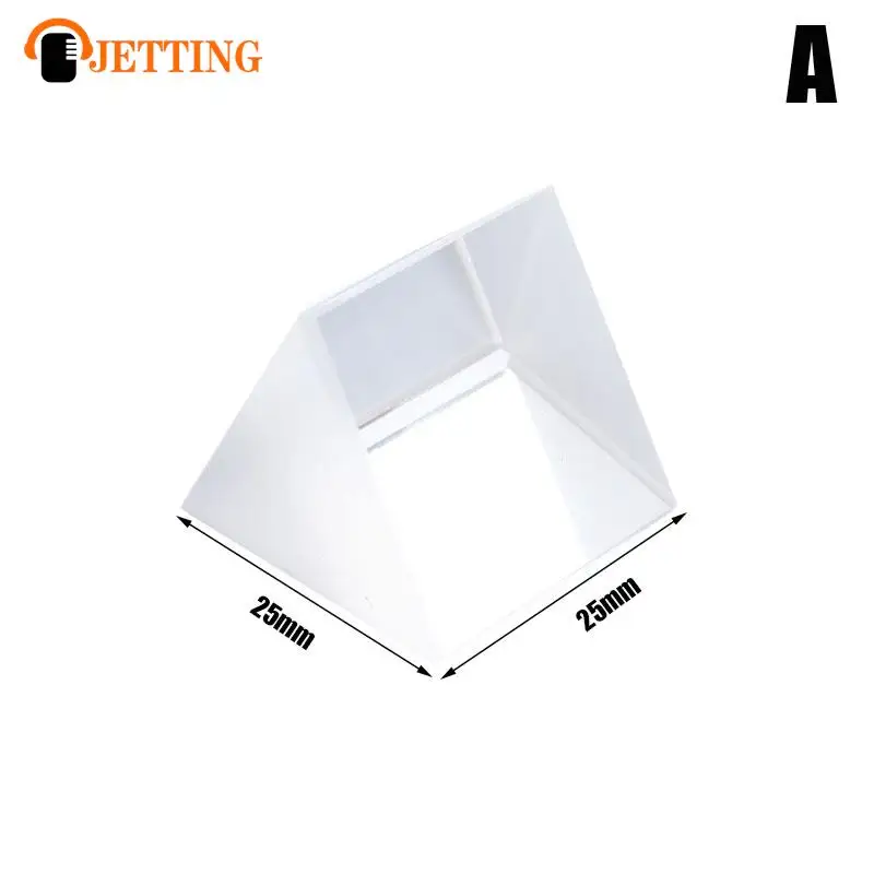 Triangular Prism Rainbow Prisma Crystal Glass Photographic Prisme Color Prisms Physics Children's Light Experiment