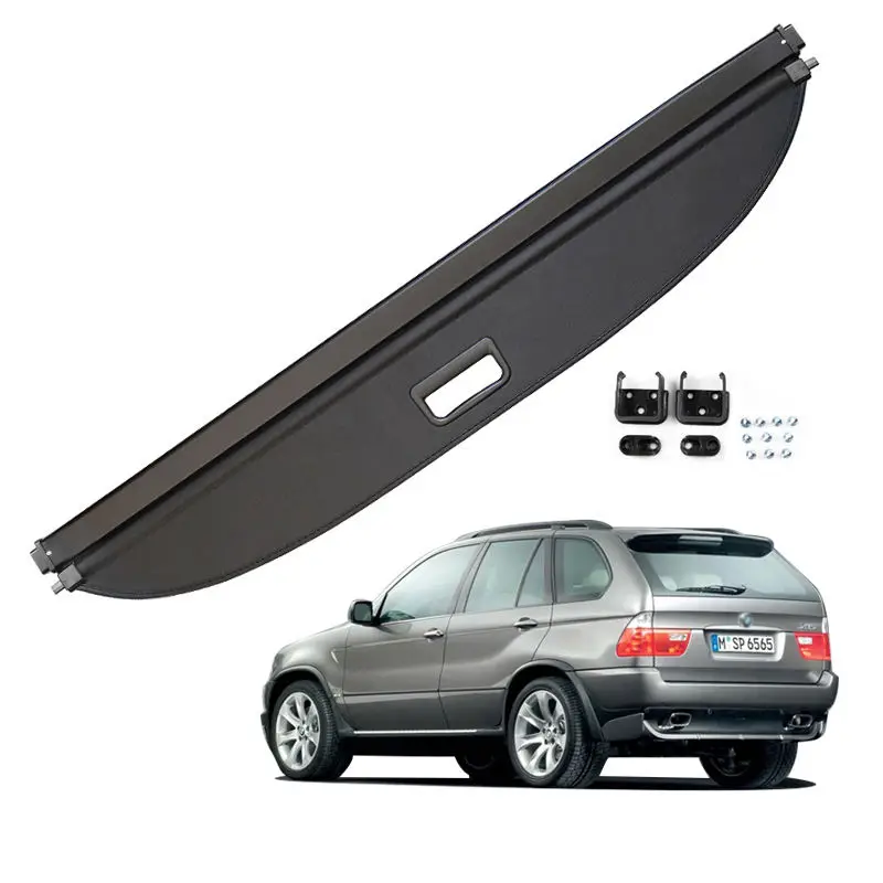 

Retractable Cargo Cover for X5 2001-2007 Rear Trunk Cargo Cover Luggage Security Shield Accessory
