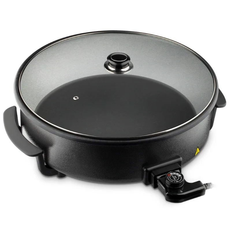 Multifunctional Electric Cooker, Non-stick Pot for Pizza, Stir-fry and Hot Pot 1pcs