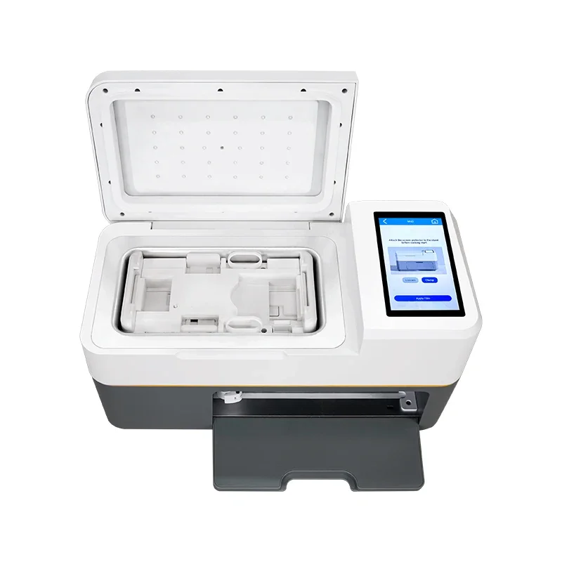 MSFront Screen Protector and Back Skin Cutting Machine With Automatic Applying and UV Curing System Unlimited Cutting Machine