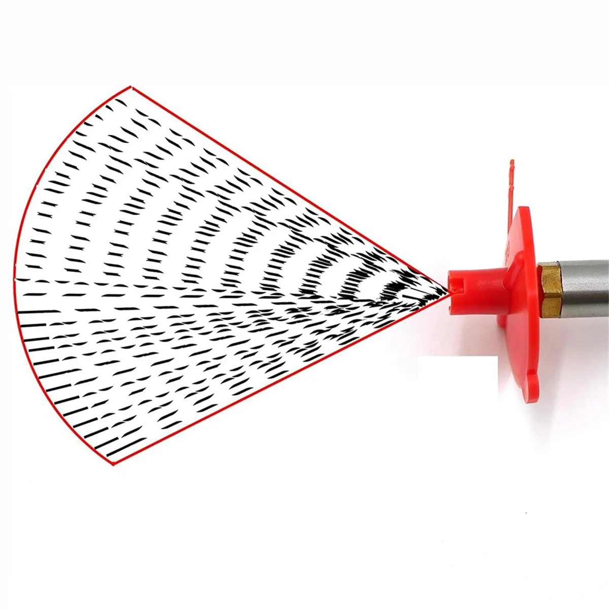 T27C Flat Fan Sprays Nozzle Foam Flat Fan Spray Nozzle Flat Fan Sprayer Nozzle Foam 20 Pieces Foam Expansion Flat Fan Nozzle