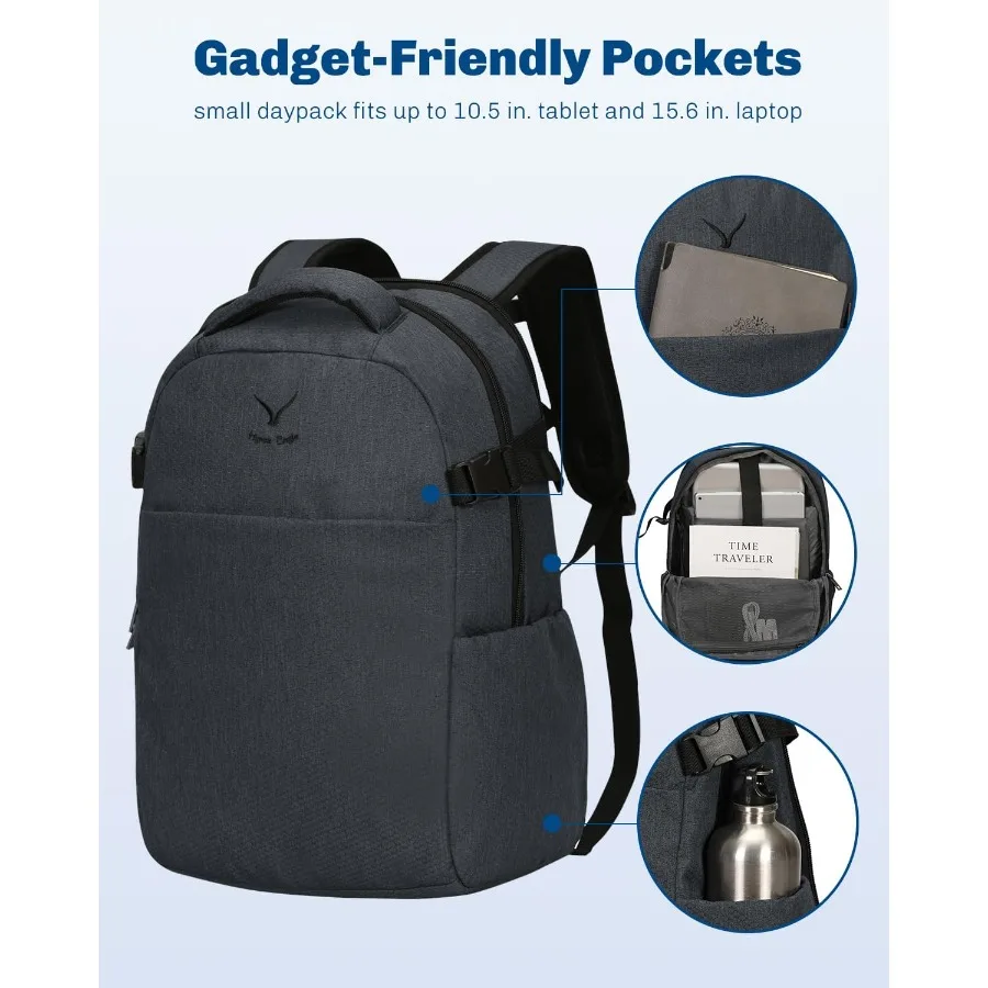 2 في 1 حقيبة السفر 22 بوصة تحمل على الأمتعة 63L حقيبة ظهر متدحرجة للرجال والنساء مع مكعبات التعبئة مجموعة 3 قطع #4