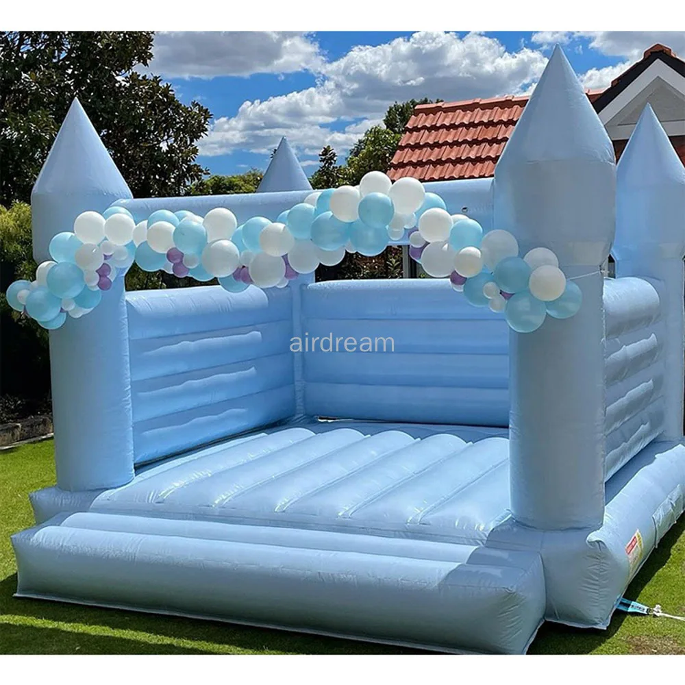 Castelo de salto inflável para adultos e crianças Castelo Bouncy branco Casa de casamento Best Selling