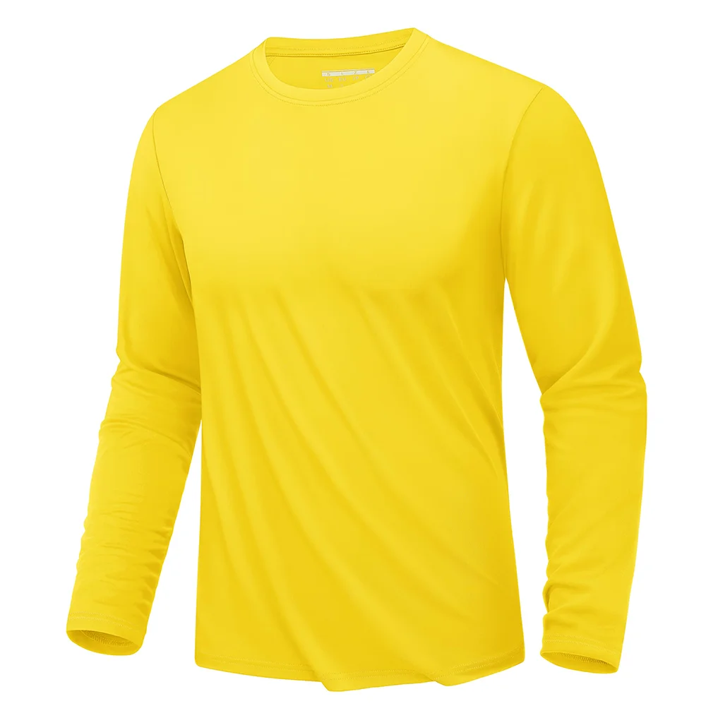 Men\'s Sun Protection Summer official-website Long Sleeve Quick Dry Men T Shirts Breathable Hiking Fish Performance Top UV-Proof