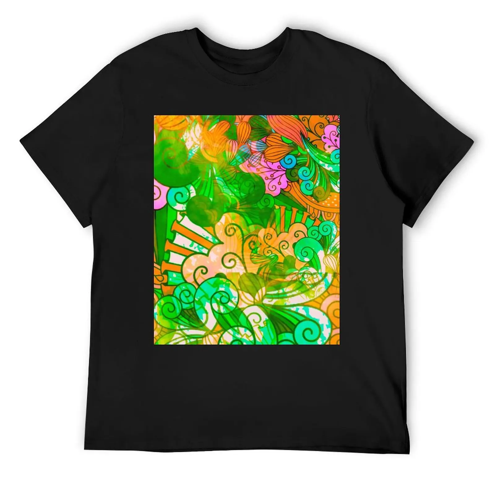 

Funky Retro Psychedelic Groovy Design T-Shirt