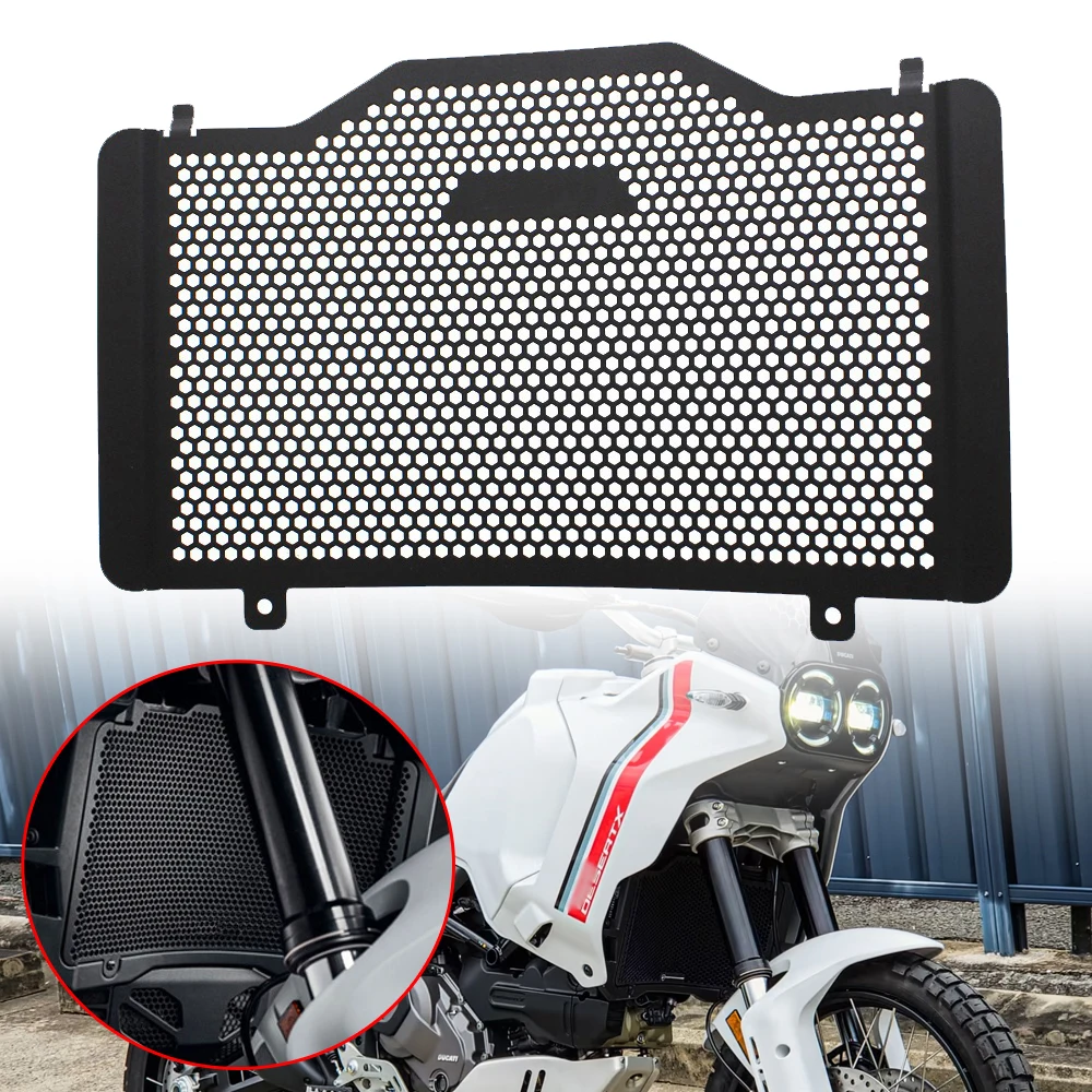 

For Ducati Desert X 2022 2023 Motorcycle Accessories Radiator Grille Guard Protective Cover DesertX Radiator Guards Protection