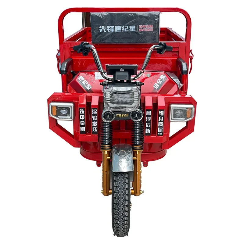 New 800W/1000W Loading  Trike Electric Tricycle With Cargo Trailer